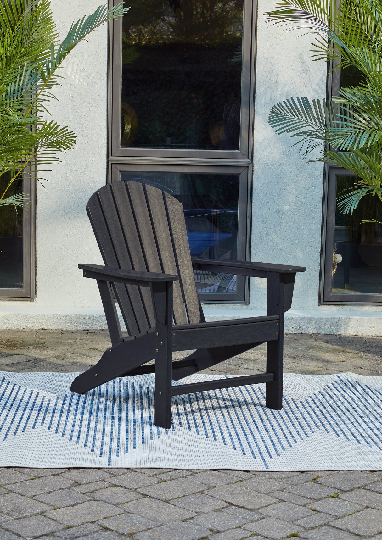 Nashville Furniture Outlets - Ashley Furniture - Sundown Treasure Outdoor - Adirondack Chair / Black - P008-898