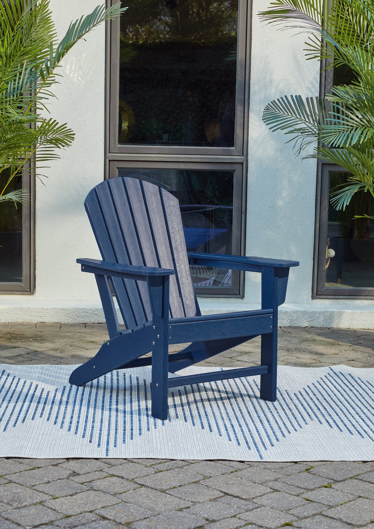 Nashville Furniture Outlets - Ashley Furniture - Sundown Treasure Outdoor - Adirondack Chair / Blue - P009-898