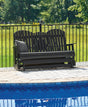 Nashville Furniture Outlets - Ashley Furniture - Hyland wave Outdoor - Rectangular Cocktail Table / Black - P108-701