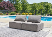 Nashville Furniture Outlets - Ashley Furniture - Bree Zee Outdoor - 2-Piece Outdoor Sectional / Brown - P160P3