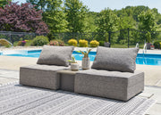 Nashville Furniture Outlets - Ashley Furniture - Bree Zee Outdoor - 3-Piece Outdoor Sectional / Brown - P160P4