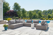 Nashville Furniture Outlets - Ashley Furniture - Bree Zee Outdoor - 7-Piece Outdoor Sectional / Brown - P160P2