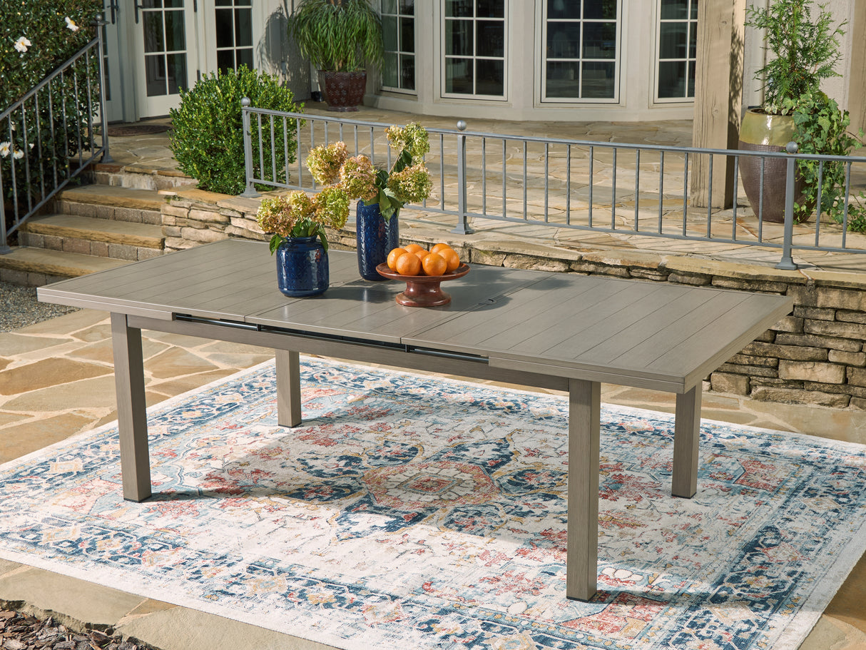Nashville Furniture Outlets - Ashley Furniture - Beach Front Outdoor - RECT Dining Room EXT Table / Beige - P323-635