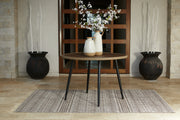 Nashville Furniture Outlets - Ashley Furniture - Amaris Outdoor - Round Dining Table / Brown/Black - P369-615