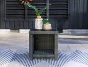 Nashville Furniture Outlets - Ashley Furniture - Elite Park Outdoor - Square End Table / Gray - P518-702