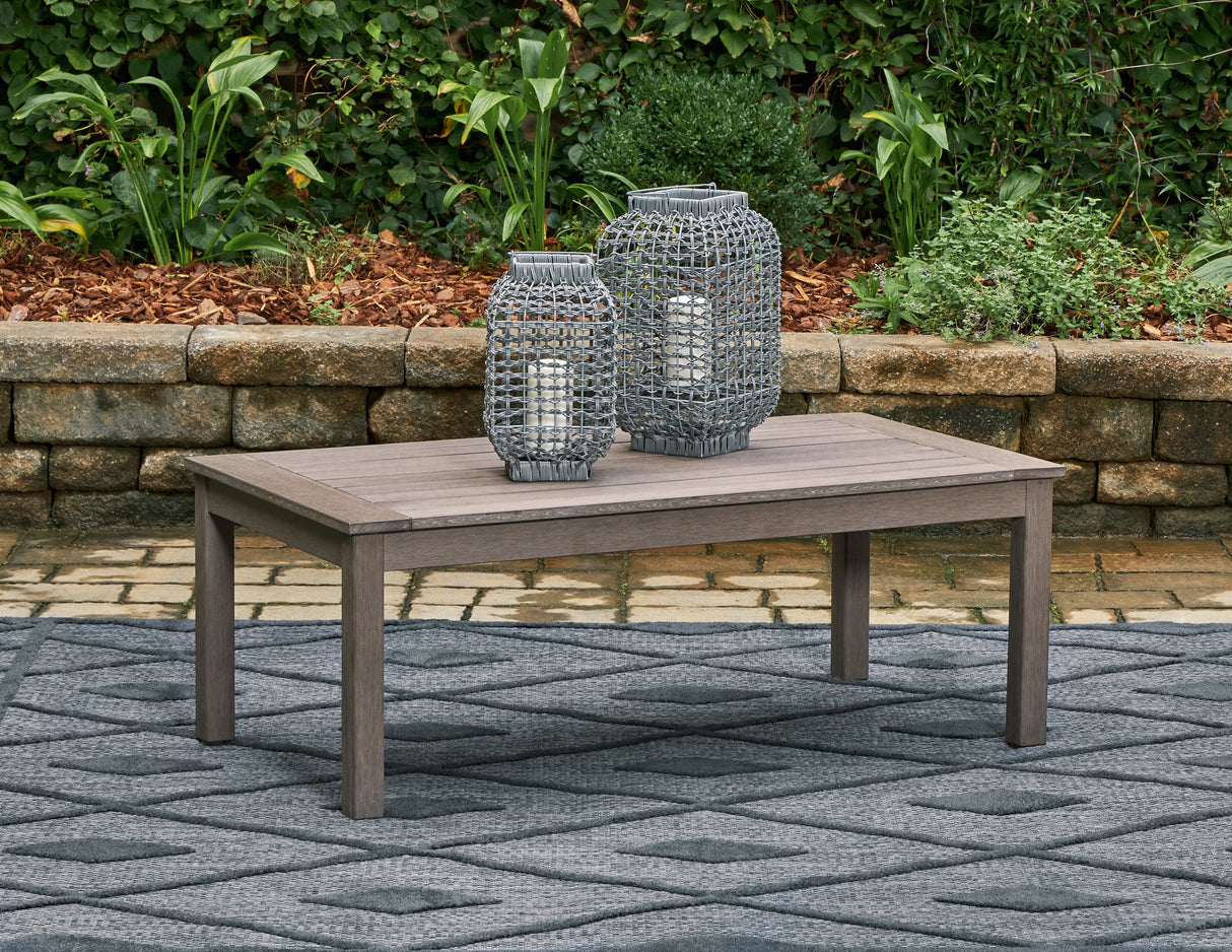 Nashville Furniture Outlets - Ashley Furniture - Hillside Barn Outdoor - Rectangular Cocktail Table / Brown - P564-701