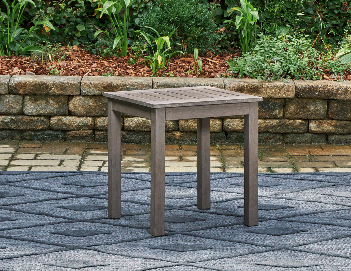 Nashville Furniture Outlets - Ashley Furniture - Hillside Barn Outdoor - Square End Table / Brown - P564-702
