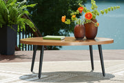 Nashville Furniture Outlets - Ashley Furniture - Horizon Hall Outdoor - Cocktail Table / Two-tone Brown - P572-701