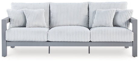 Nashville Furniture Outlets - Ashley Furniture - Hurley Park Outdoor - Rectangular Cocktail Table / Gray - PCP695-701