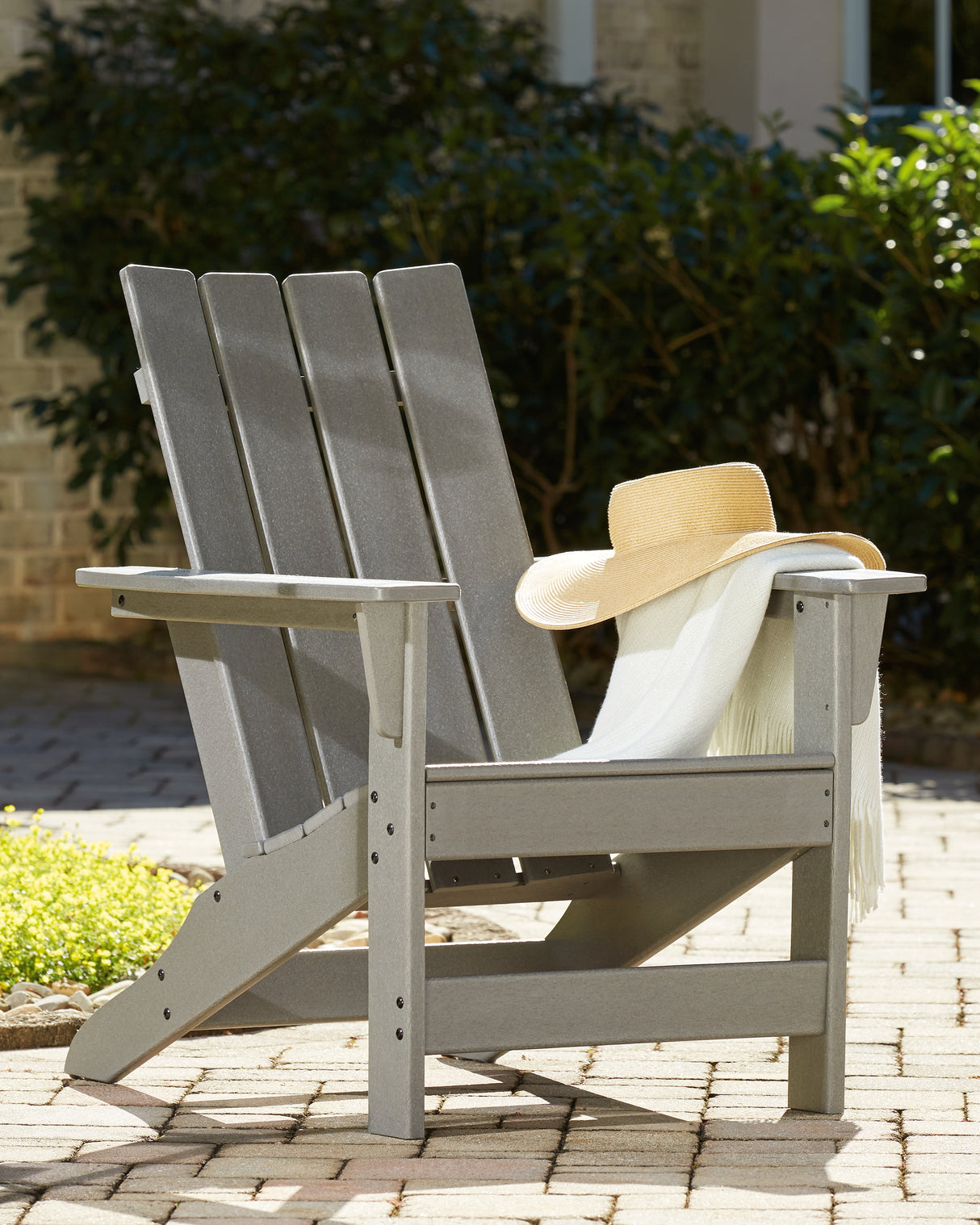 Nashville Furniture Outlets - Ashley Furniture - Visola Outdoor - Adirondack Chair / Gray - P802-898