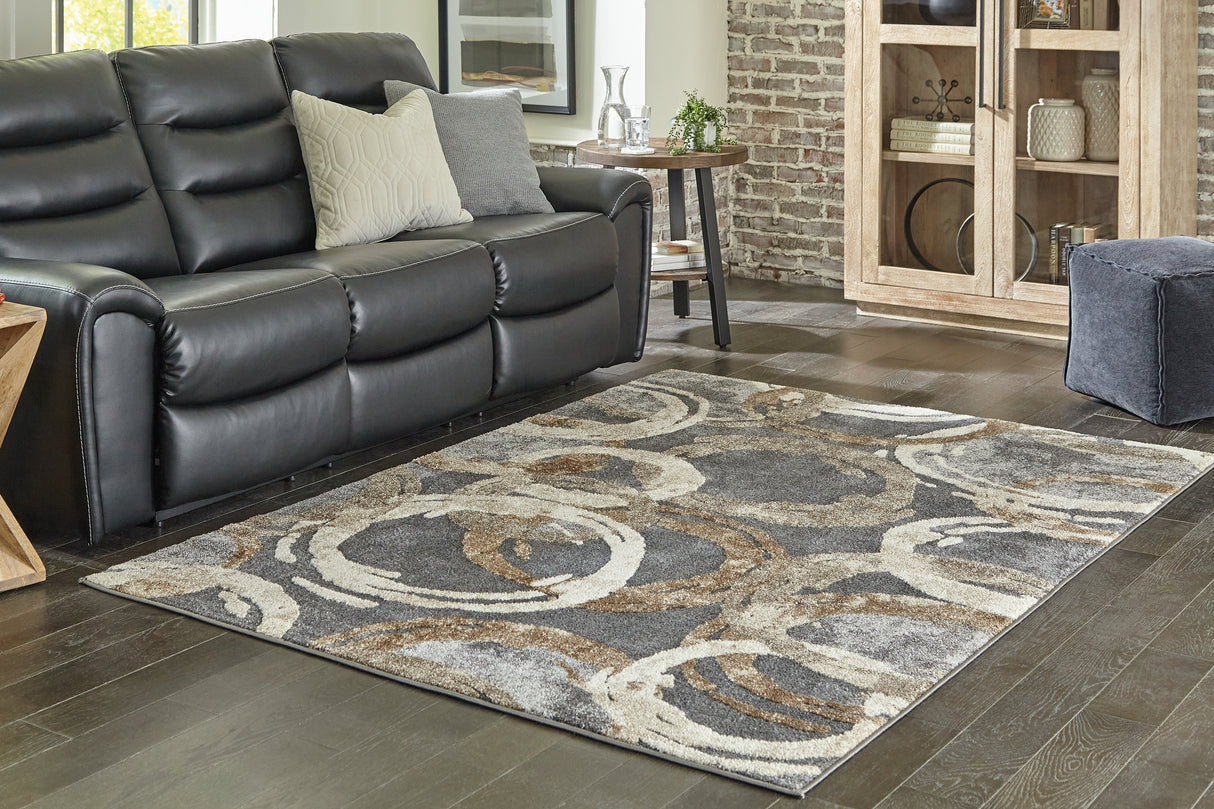 Nashville Furniture Outlets - Ashley Furniture - Faelyn Rug - 5' x 7'3" Rug / Multi - R405182