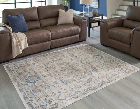Nashville Furniture Outlets - Ashley Furniture - Barkham Rug - 7'10" x 10' Washable Rug / Multi - R405551