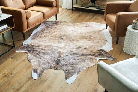 Nashville Furniture Outlets - Ashley Furniture - Sportsmen Rug - 6'5" x 7'11" Rug / Brown - R406012