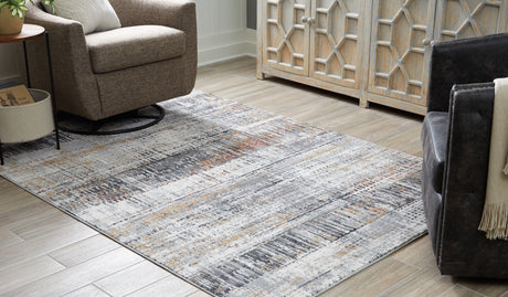 Nashville Furniture Outlets - Ashley Furniture - Rhettner Rug - 5'3" x 7'3" Rug / Multi - R406072