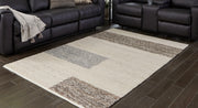 Nashville Furniture Outlets - Ashley Furniture - Barus Rug - 8' x 10' Rug / Beige/Brown/Gray - R406401