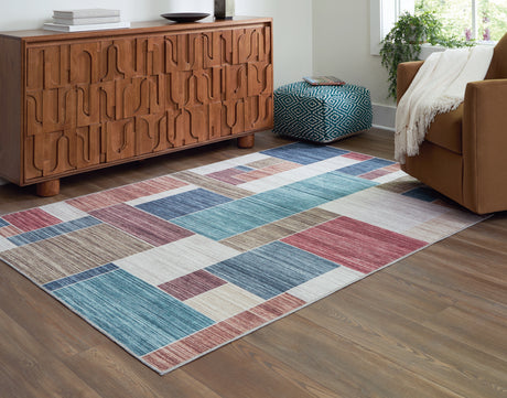 Nashville Furniture Outlets - Ashley Furniture - Numore Rug - 8' x 9'11" Washable Rug / Multi - R406661