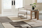 Nashville Furniture Outlets - Ashley Furniture - Kencher Rug - 8' x 10' Rug / Beige/Brown - R406821