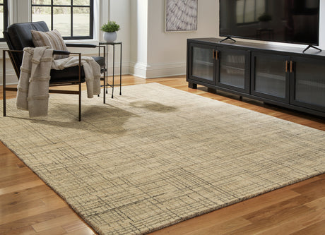 Nashville Furniture Outlets - Ashley Furniture - Janston Rug - 8' x 10' Rug / Ivory/Gray/Tan - R406861