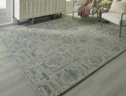 Nashville Furniture Outlets - Ashley Furniture - Jossland Rug - 8' x 10' Rug / Green/Ivory - R406911