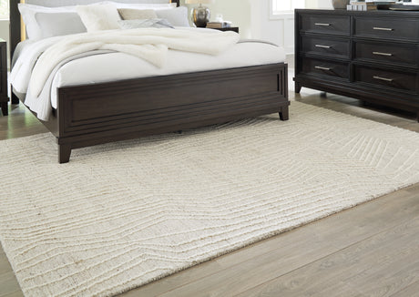Nashville Furniture Outlets - Ashley Furniture - Varahill Rug - 8' x 10' Rug / Gray/Ivory - R406931