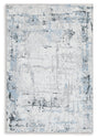 Nashville Furniture Outlets - Ashley Furniture - Emertonly Rug - 5' x 7' Washable Rug / Blue/White/Gray - R406982