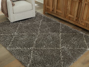 Nashville Furniture Outlets - Ashley Furniture - Wrenlow Rug - 8' x 10' Rug / Gray/Cream - R407221