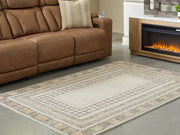 Nashville Furniture Outlets - Ashley Furniture - Idaman Rug - Medium Rug / Taupe/Brown - R407292