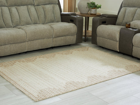 Nashville Furniture Outlets - Ashley Furniture - Emorymore Rug - Extra Large Rug / Brown/Beige - R407300