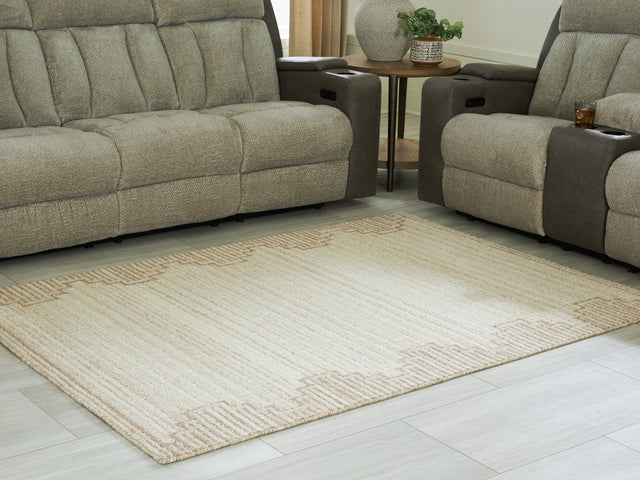 Nashville Furniture Outlets - Ashley Furniture - Emorymore Rug - Extra Large Rug / Brown/Beige - R407300