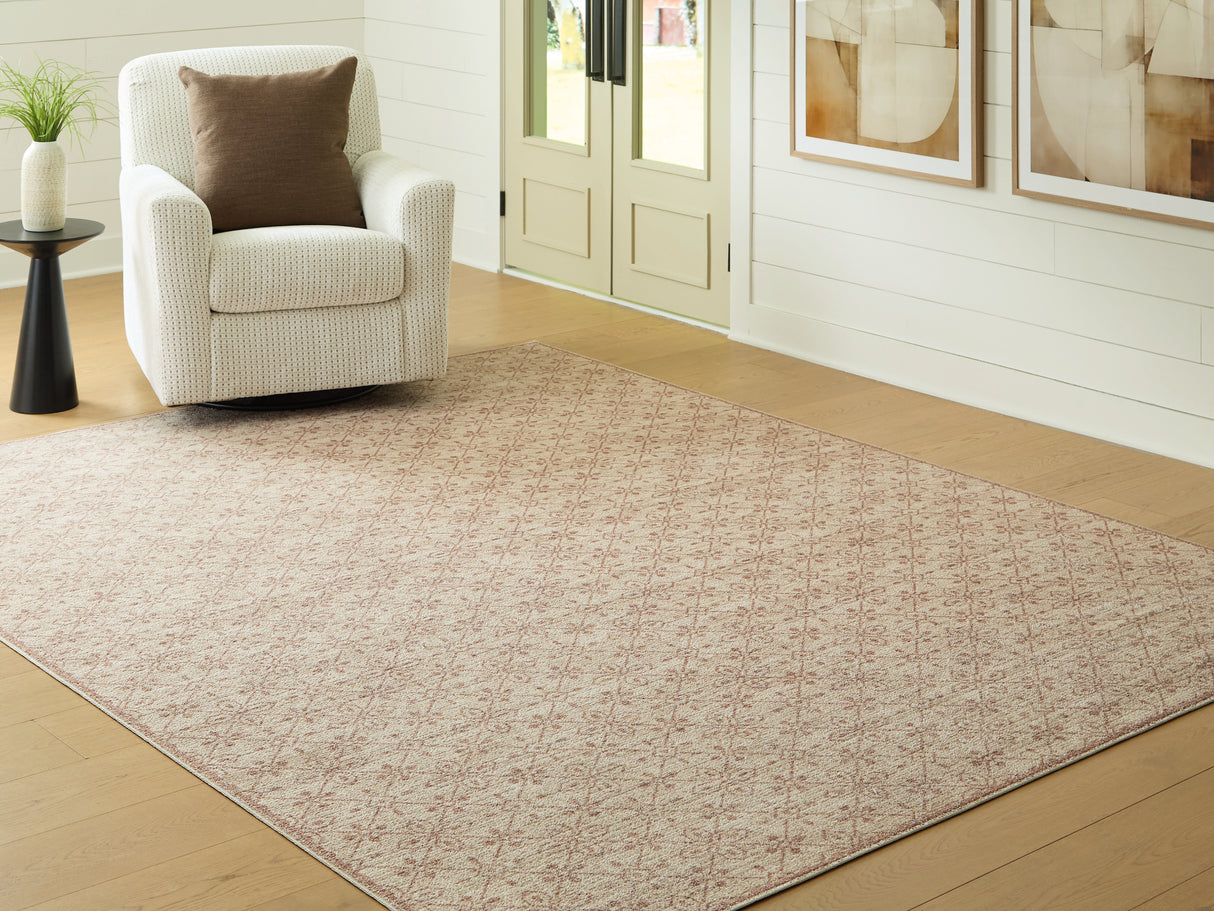 Nashville Furniture Outlets - Ashley Furniture - Lyamford Rug - Large Rug / Beige/Gray/Brown - R408501