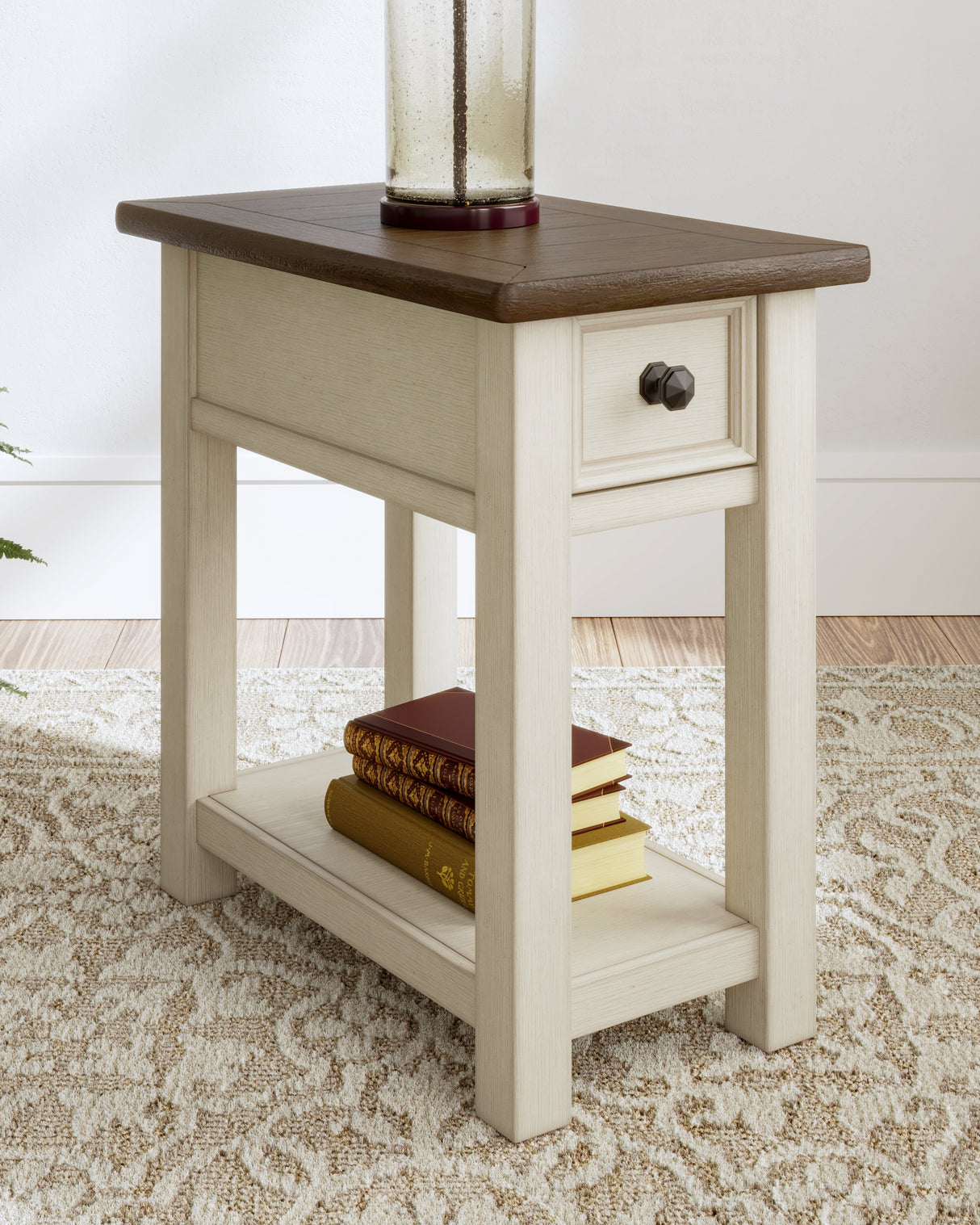 Nashville Furniture Outlets - Ashley Furniture - Bolanburg Chairside End Table - Chair Side End Table / Two-tone - T637-107