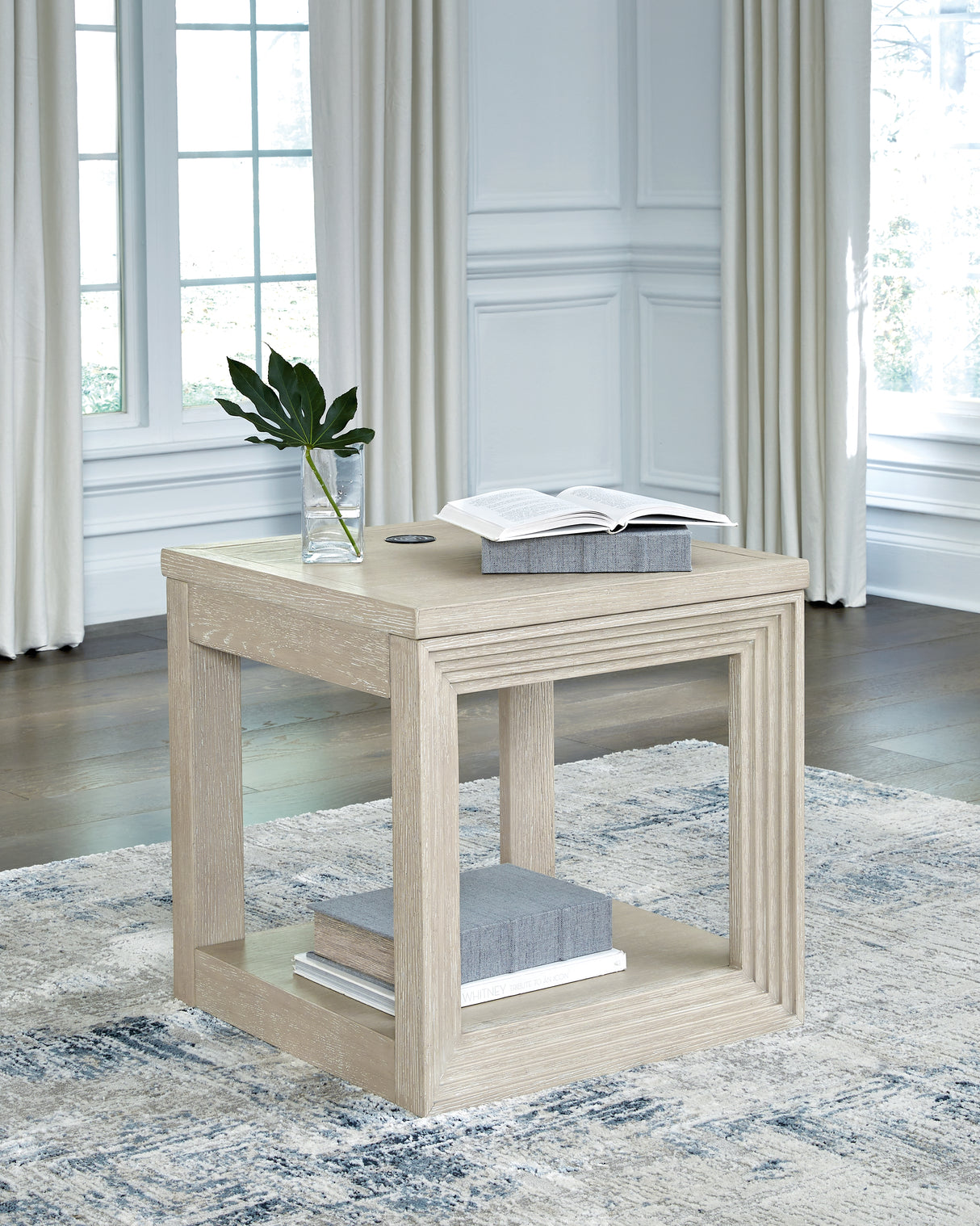 Nashville Furniture Outlets - Ashley Furniture - Marxhart End Table - Square End Table / Bisque - T791-2