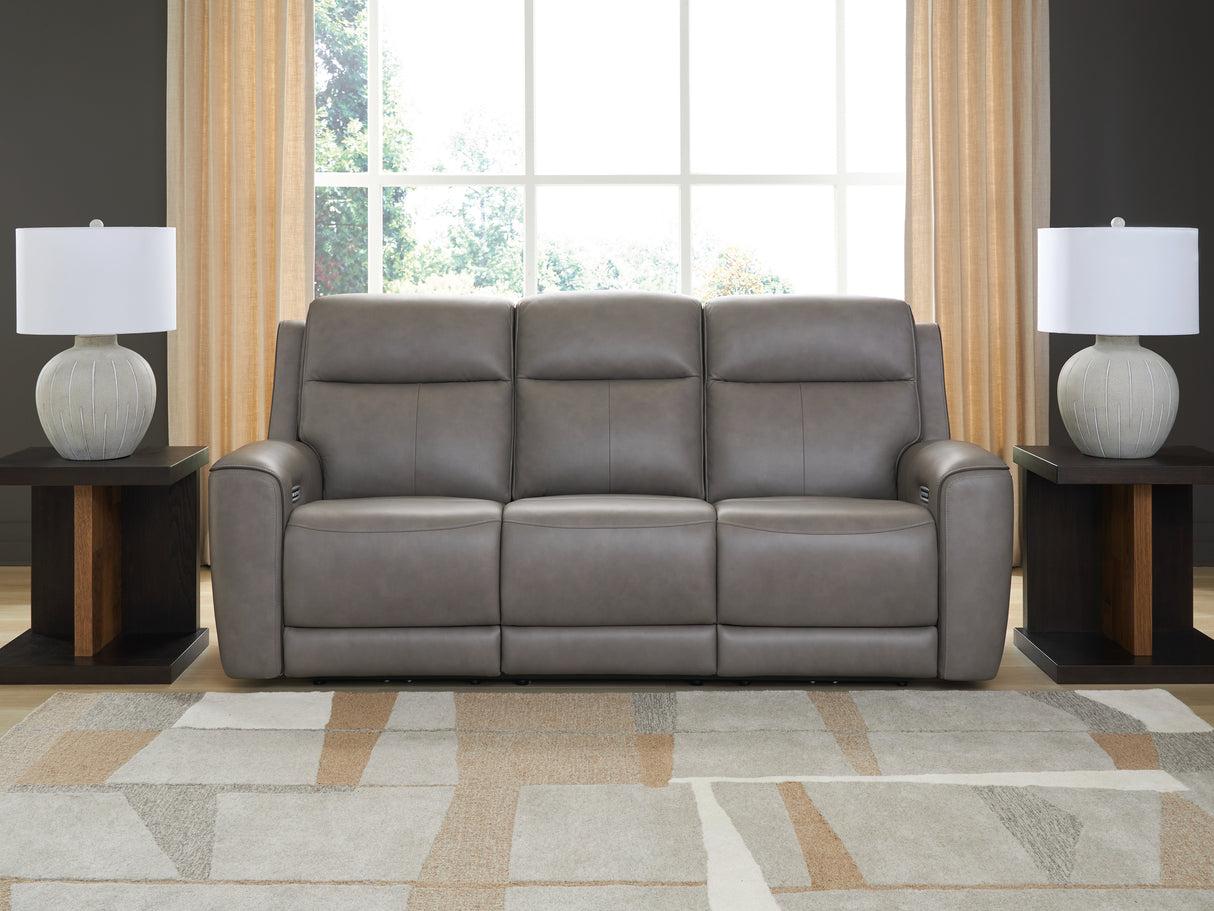 Nashville Furniture Outlets - Ashley Furniture - 5Z-Comfort Living Room - PWR REC Sofa with ADJ Headrest / Coin - PCU1090015
