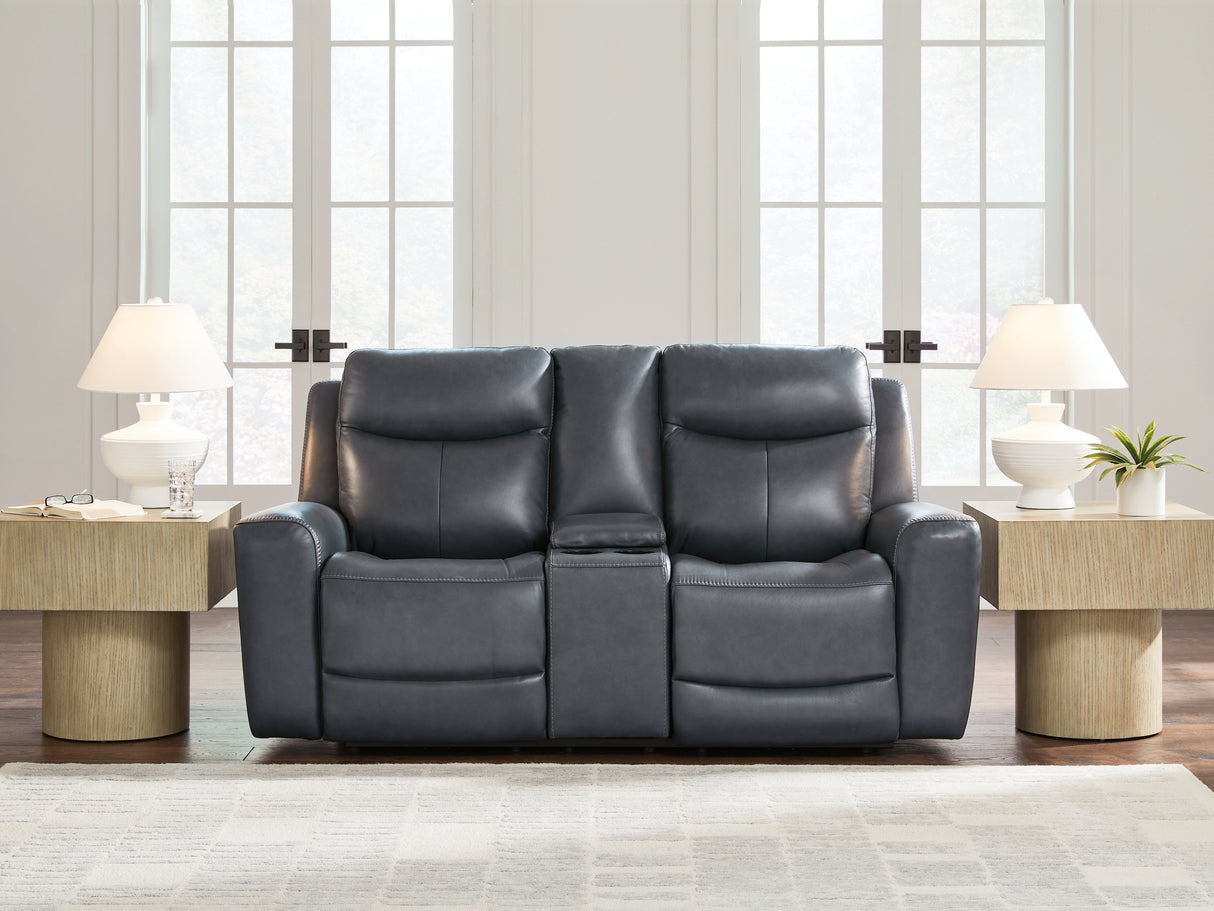Nashville Furniture Outlets - Ashley Furniture - Next Move Living Room - PWR REC Loveseat/CON/ADJ HDRST / Admiral - PCU1210018