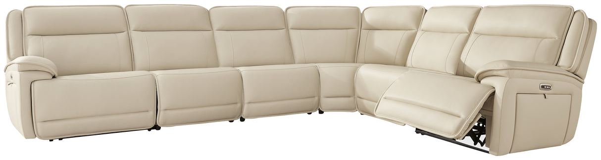 Nashville Furniture Outlets - Ashley Furniture - Double Deal Sectional - 6-Piece Reclining Sectional / Almond - U13001S7