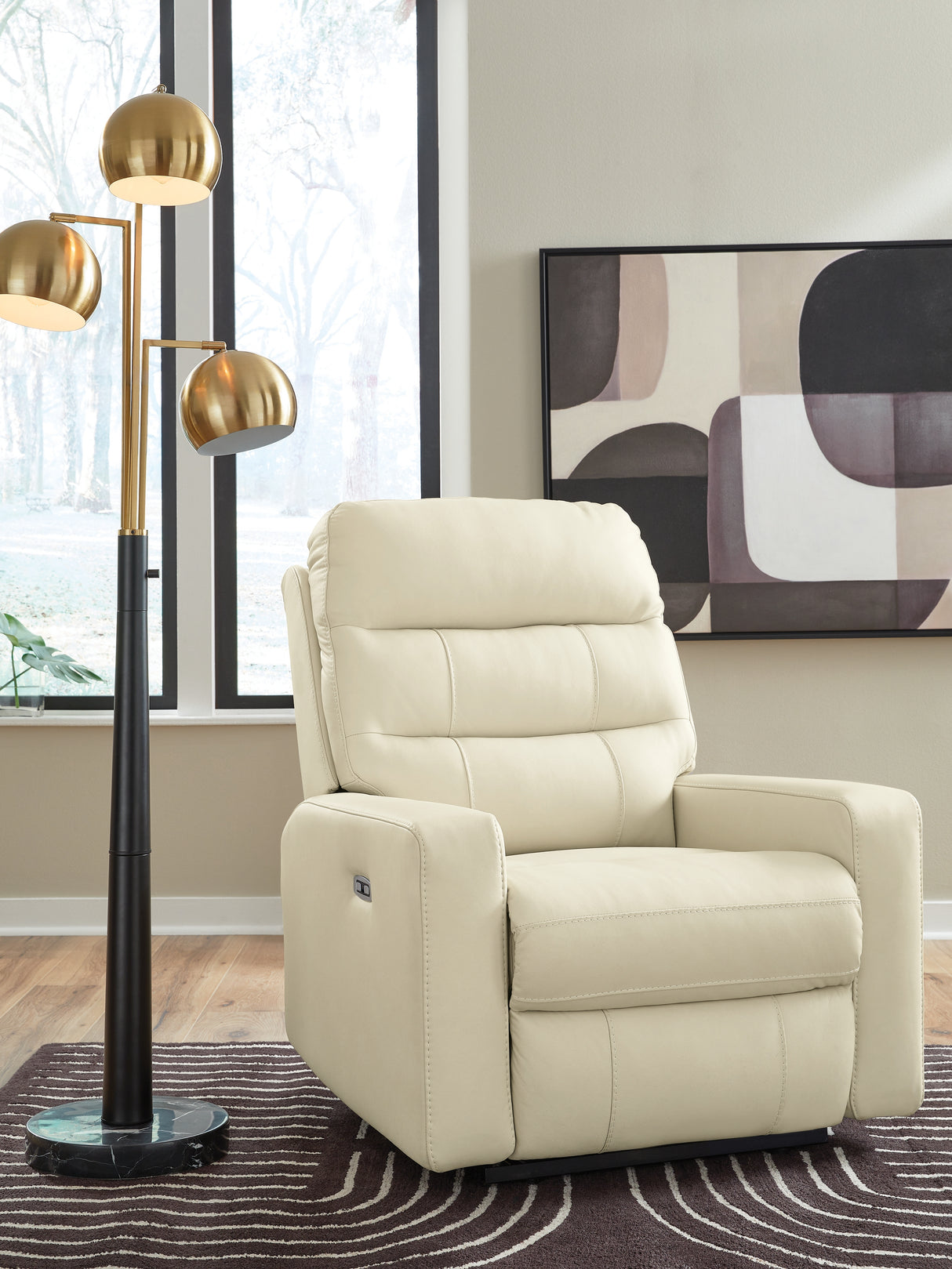 Nashville Furniture Outlets - Ashley Furniture - Pennacle Pier Living Room - PWR Recliner/ADJ Headrest - PCU1350213
