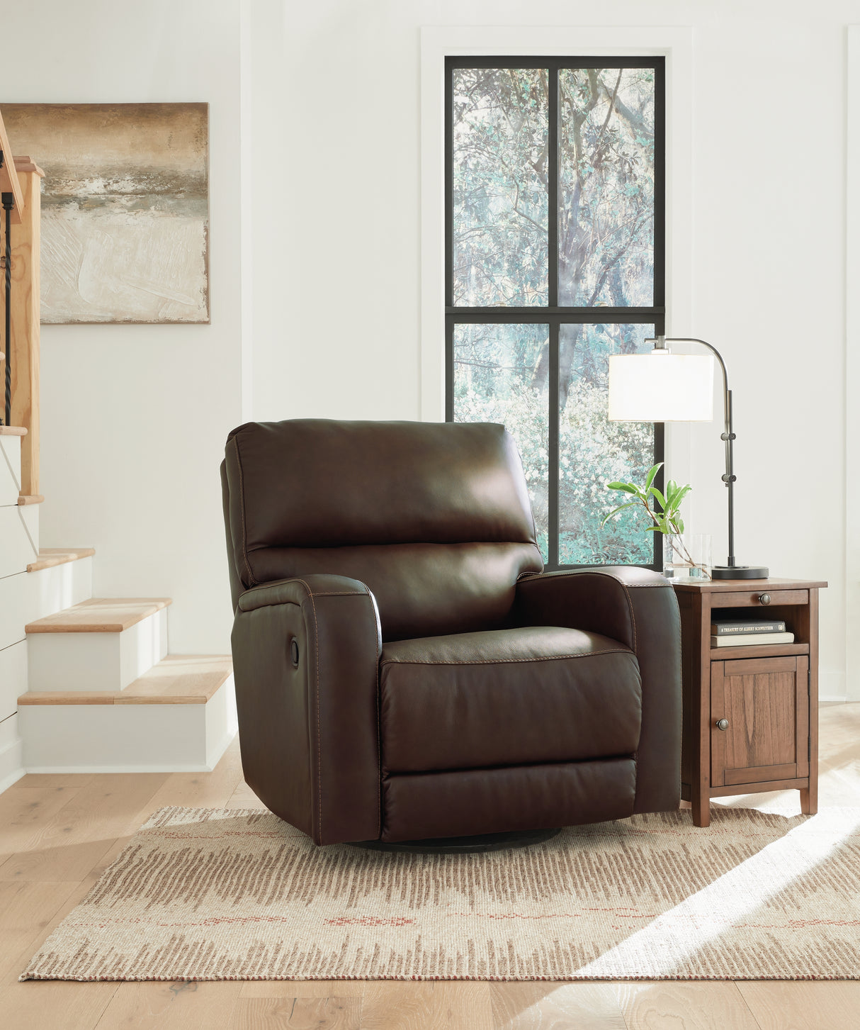 Nashville Furniture Outlets - Ashley Furniture - Emberla Living Room - Swivel Glider Recliner / Coffee - U4480561