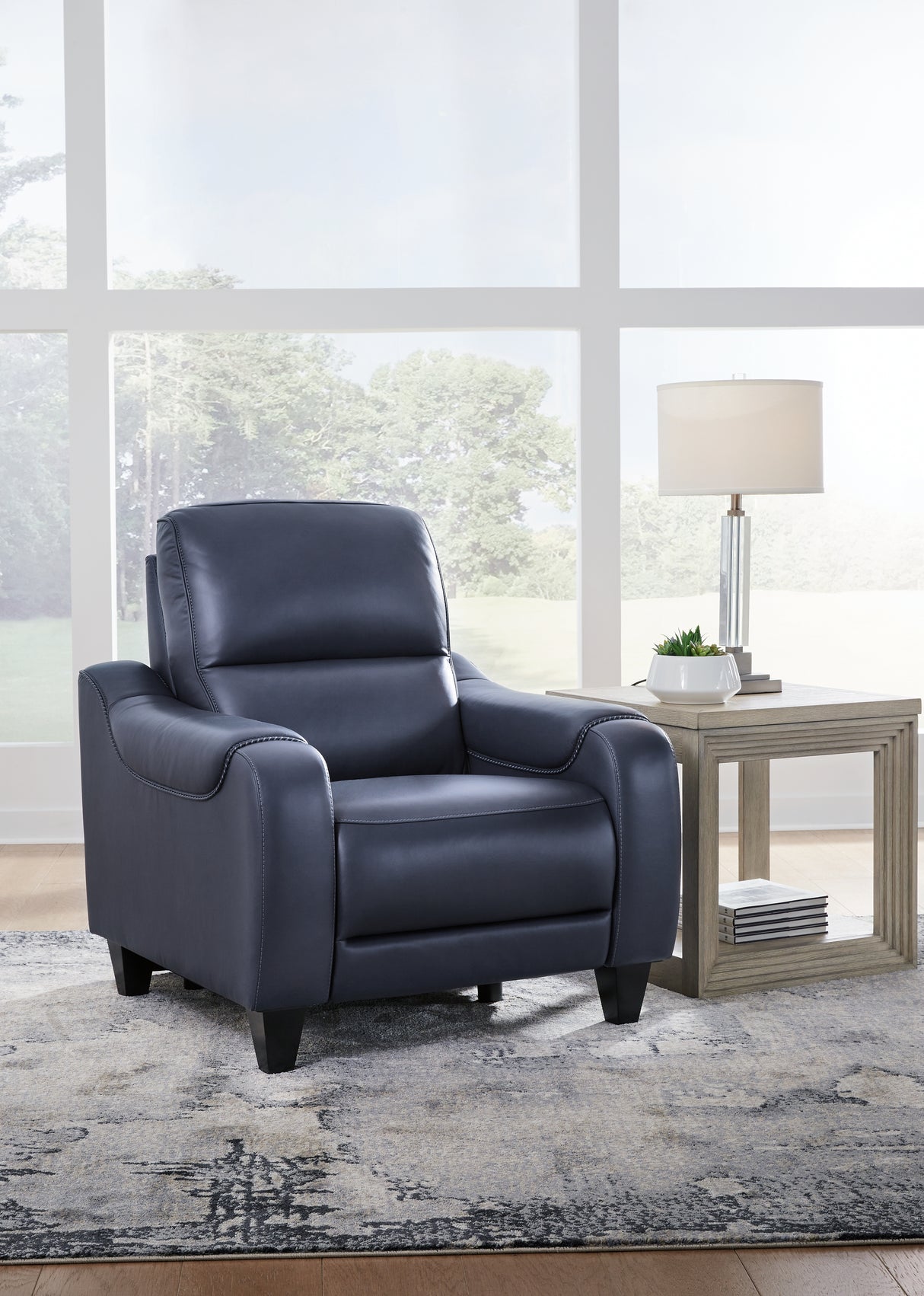 Nashville Furniture Outlets - Ashley Furniture - Mercomatic Living Room - PWR REC Loveseat/ADJ Headrest / Ocean - U7531114