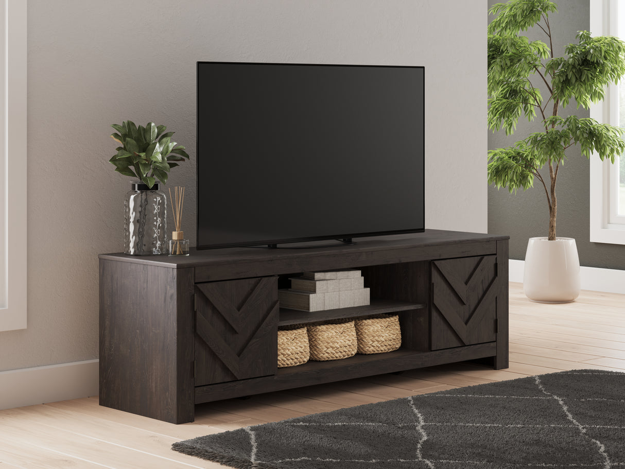 Nashville Furniture Outlets - Ashley Furniture - Cayboni TV Stand - 71" / Black - W3789-68
