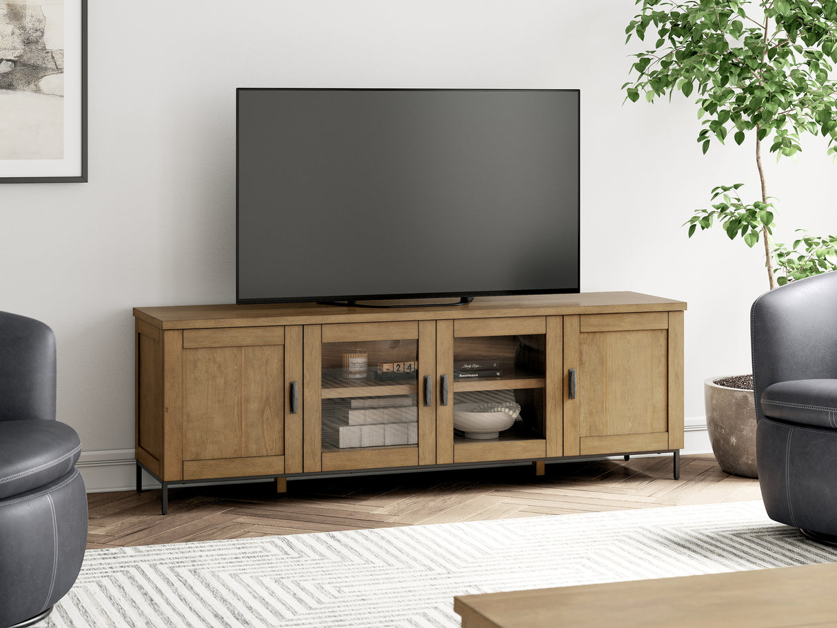 Nashville Furniture Outlets - Ashley Furniture - Torlanta 72" TV Stand - 72" / Brown - W686-68
