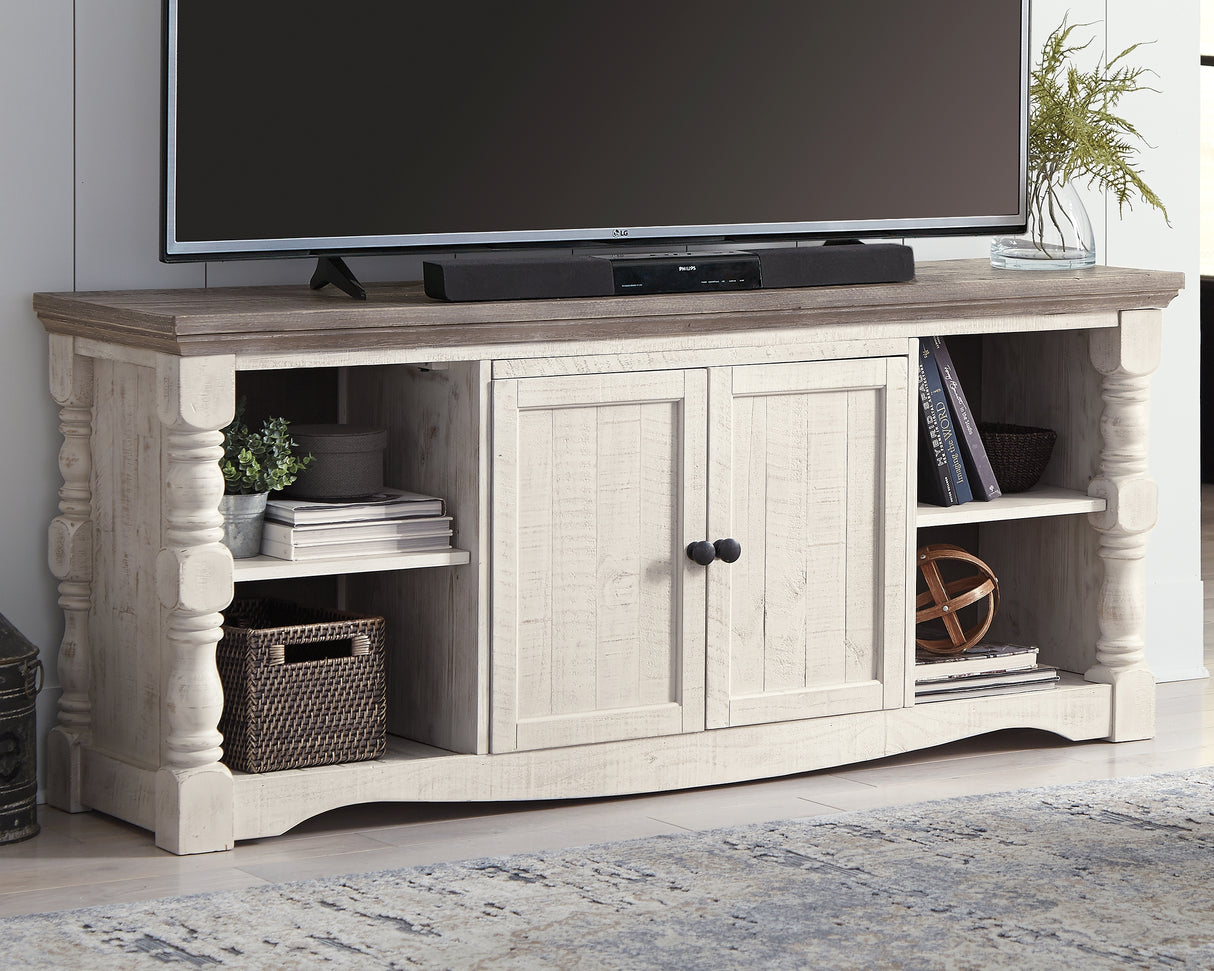 Nashville Furniture Outlets - Ashley Furniture - Havalance 67" TV Stand - 67" / Two-tone - W814-30