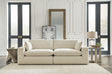 Nashville Furniture Outlets - Ashley Furniture - Elyza Sectional - RAF 10-Piece Sectional / Linen - 10006S8
