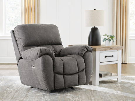 Nashville Furniture Outlets - Ashley Furniture - Bakerstein Living Room - PWR Rocker REC/ADJ Headrest - PC1250398