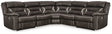 Nashville Furniture Outlets - Ashley Furniture - Kincord Sectional - 4-Piece Power Reclining Sectional / Midnight - 13104S4