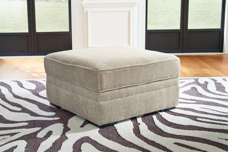 Nashville Furniture Outlets - Ashley Furniture - Calnita Living Room - Oversized Swivel Accent Chair / Sisal - 2050221