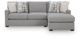 UrbanCrest 2-Piece Sleeper Sectional with Chaise