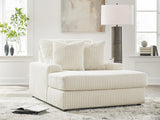 Nashville Furniture Outlets - Ashley Furniture - Lindyn Living Room - Chaise / Ivory - 2110415