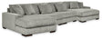 Nashville Furniture Outlets - Ashley Furniture - Lindyn 4-Piece Sectional with Double Chaise - 4-Piece Sectional with Double Chaise - 21105S20