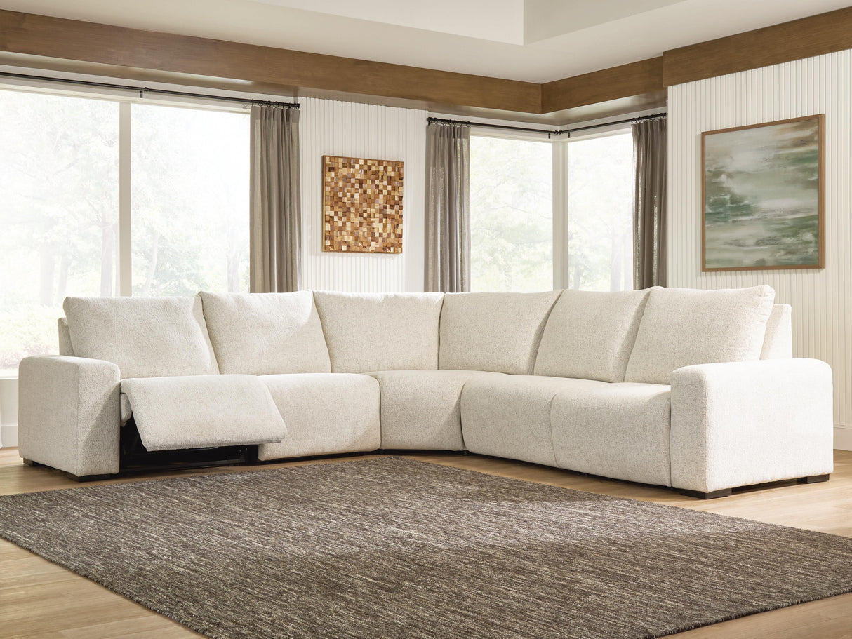 Nashville Furniture Outlets - Ashley Furniture - East Loft 5-Piece Power Reclining Sectional - 5-Piece Power Reclining Sectional - PC21607S3