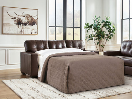Nashville Furniture Outlets - Ashley Furniture - Santorine Living Room - Queen Sofa Sleeper / Bone - 2170839